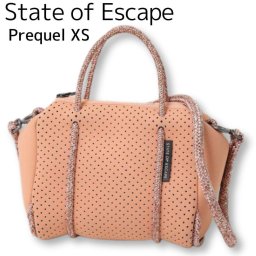【送料無料】 State of Escape ステイトオブエスケープ プリクエル XS Prequel オレンジ おしゃれ ミニショルダーバッグ 小さめ レディース バッグ 【ギフト包装可】 ショルダーバッグ ハンドバッグ ロンハーマン ポーチ付き 軽量 2way 鞄 誕生日 お祝い 記念日 ネオプレン 斜め掛け ポシェット  おでかけ 人気 かわいい プレゼント 彼女 母 妻 女性