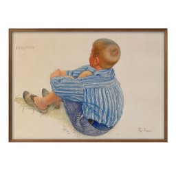 カール ラーション Esbjorn A3 サイズ ポスター アート おしゃれ 絵画 インテリア 北欧 イラスト マット紙 艶消し アートパネル 額 フレーム デザイン 壁掛け ギフト 新築祝い ディスプレイ 引越し祝い　新生活　空間デザイン 