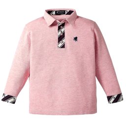 13. ミラクル　ベビー・キッズ オーガニックコットン ポロシャツ長袖