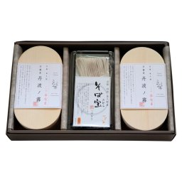やくの農業振興団 半なま 京蕎麦 味くらべセットB HDH 京蕎麦 年越しそば ギフト