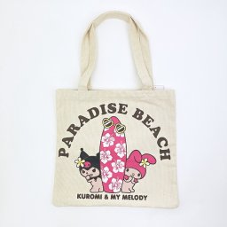 サンリオ 日焼け マイメロディ＆クロミ A4トートバッグ Sanrio