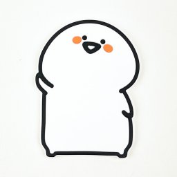 お文具といっしょ ラバーミラー 鏡