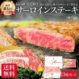 お肉 ギフト ステーキ 最高級 特撰 黒毛和牛 サーロインステーキ 200g 3枚 セット 計 600g ステーキ肉 焼き肉 焼肉 肉 誕生日 プレゼント のし 名入れ 国産 牛肉 冷凍 高級 食べ物 食品 和牛 内祝い お返し お礼 送料無料