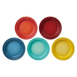 【送料無料・包装無料・のし無料】ル･クルーゼ ミニ･ラウンド･プレート(5枚入) 69190127849013(A5)ギフト 敬老の日 入学祝い 卒業祝い 就職祝い 結婚祝い 誕生日 出産祝い 引越祝い 香典返し 新盆 初盆 御礼 お中元 内祝い 快気祝い ご挨拶 志 法事