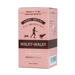 WALKY WALKY （ウォーキー ウォーキー） ペット用 関節ケア 歩行ケア サプリメント 2g x30包 非変性2型コラーゲン カルニキング L-カルニチン 歩行サポート