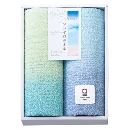 Solairo Towel(ソライロタオル) 今治産タオル フェイスタオル2P ブルー ／タオル 日用品・ヘルスケア 結婚祝い プレゼント ギフト 結婚内祝い お返し おしゃれ 友達 メッセージ のし 職場 ハイセンス 人気 出産祝い 出産内祝い 送料無料 2026 送料無料 ギフト プレゼント プチギフト 内祝い 快気祝い 出産祝い 結婚祝い 引出物 新築祝い お返し