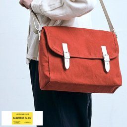 BAGWORKS ショルダーバッグ POSTMAN 2 帆布キャンバス/日本製/おしゃれ/かばん/