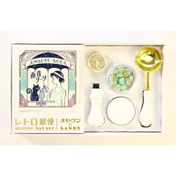 オビワン ob1toy シーリングワックスセット 【 雨音ソーダ 】 サンビー シーリングワックス