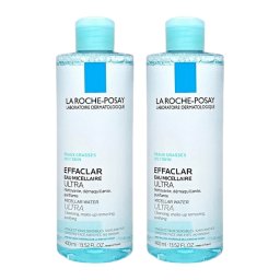 ラロッシュ ポゼ エファクラ ピュリファイング ミセラー ウォーター お得な2個セット 400ml x 2  | 日本未発売  激安  La Roche Posay  リキッドクレンジング 美容グッズ コスメ化粧品 誕生日 クリスマス ホワイトデー 結婚記念日 ウエディングギフト 母の日 送別会 バレンタ