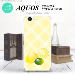 【SHV34】【スマホケース/スマホカバー】【アクオス セリエ】SHV34 スマホケース AQUOS SERIE SHV34 カバー アクオス セリエ レモン  nk-shv34-659【メール便送料無料】