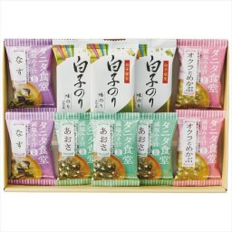 タニタ食堂監修減塩みそ汁・白子のり詰合せ ST-25  内祝 内祝い お祝 御祝 記念品 出産内祝い プレゼント 快気祝い 粗供養 引出物