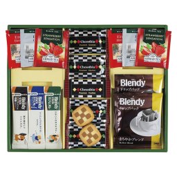 ブレイクタイム クッキー&コーヒー&紅茶  ／インスタントコーヒー コーヒー 水・ソフトドリンク 飲料 結婚祝い プレゼント ギフト 結婚内祝い 出産祝い 出産内祝い 送料無料 2026 送料無料 ギフト プレゼント プチギフト 内祝い 快気祝い 出産祝い 結婚祝い 引出物 新築祝い お返し