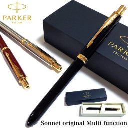 パーカー ボールペン マルチペン PARKER ソネット オリジナル マルチファンクション かっこいい おしゃれ ブラック レッド シルバー シンプル プレゼント ブランド 文房具 お祝い ギフト