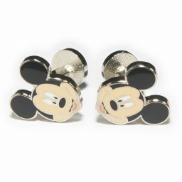 Disney ディズニー スマイルミッキーマウスカフスボタン・カフリンクス メンズ  cf1581 結婚式 旦那 プレゼント ギフト 彼氏 父の日 誕生日プレゼント