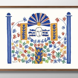 アンリ マティス マチス A3 サイズ ポスター アート おしゃれ 絵画 インテリア 北欧 イラスト マット紙 艶消し アートパネル 額 フレーム デザイン 壁掛け ギフト 新築祝い ディスプレイ 引越し祝い　新生活　空間デザイン 