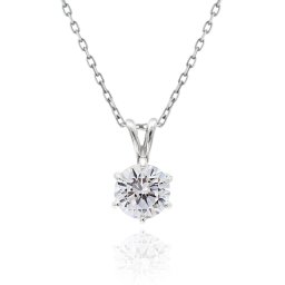 MUZE JEWELRY ネックレス SV925 シルバー スワロフスキージルコニア使用 ジュエリー 一粒 女性 結婚記念日 おしゃれ 彼女 妻 記念 ジュエリー made in japan