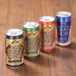 地ビール 白山の清らかな伏流水 豊かな大地の恵〈 金沢百万石ビール 〉4種：12本セット わくわく手づくりファーム川北 石川県