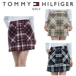 トミーヒルフィガー ゴルフ レディース チェックボックス プリーツスカート TOMMY HILFIGER GOLF THLA361 2023年秋冬モデル お誕生日祝い お祝い 記念品 30代 40代 50代 60代 母の日 お母さん 還暦祝い 敬老の日 彼女 人気プレゼント プレゼント