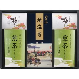 和み抄 山本山焼海苔＆茶師十段鈴木敬済監修ティーバッグ詰合せ 〈YCRｰEOT〉 rd-r8a
