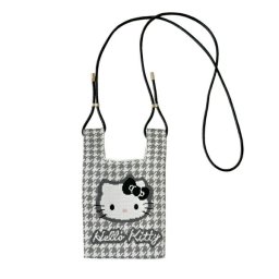 サンリオ ハローキティ ニットミニショルダーバッグ (Houndstooth)  Sanrio