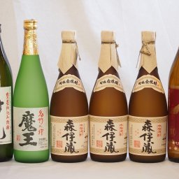 プレミアムな芋焼酎飲み比べ6本セット(森伊蔵720ml×3本 魔王720ml×1本 村尾900ml×1本 赤霧島900ml×1本)