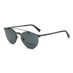 ゼニア ZEGNA サングラス ノーズパッド UVカット アイウェア フォックス EZ0069/S 20A 00 メンズ レディース ユニセックス ガンメタル+ダークグレー