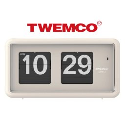 TWEMCO トゥエンコ 置掛時計 QT-30BEIGE
