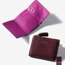 アニヤ ハインドマーチ ANYA HINDMARCH Mini Trifold Zip Peeping Eyes in Shiny Capra Perrier ミニ ウォレット ピーピングアイズ 三つ