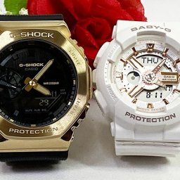 カシオ 恋人たちのGショック ペアウォッチ G-SHOCK BABY-G GM-2100G-1A9JF BA-110XRG-7AJF 電池式 送料無料 国内正規品 記念日 誕生日 プレゼント お揃い ブラック 黒 ホワイト 白 クリスマス お祝い 結婚 婚約 20代 30代 40代 50代 カップル 夫婦