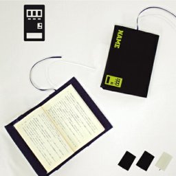 ルートスタッフ1  名入れキャンバスブックカバー/文庫本用 A6判 部活 お名前  習い事 卒団記念品 卒部 卒団 卒業 記念品 ノベルティグッズ 新学期 自動販売機　飲料　ペットボトル　缶