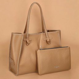 ジャンニキアリーニ トートバッグ レディース ブランド GIANNI CHIARINI BS 9070 CLRSTC ブラウン
