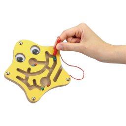 【ギフト対応無料】アーテック 木製めいろ ほし型 (007190) Artec(アーテック) 木製玩具 知育玩具 出産祝い お誕生日 0歳 1歳 2歳 3歳 ※送料無料(ポスト投函)