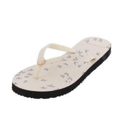 トリーバーチ TORY BURCH サンダル ビーチサンダル 38959 500 PRINTED THIN FLIP FLOP プリンテッド シン フリップフロップ IVORY EARLY BIRD アイボリー