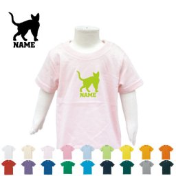 デボンレックス  名入れTシャツ/ベビー服、キッズ服、お名前、子供服、キッズウェア、こども服、入園、入学、新学期、幼稚園、保育園、小学校、、夏服【ネコポス発送可】【cf_bst】猫　ネコ　ねこ　キャット　ペット