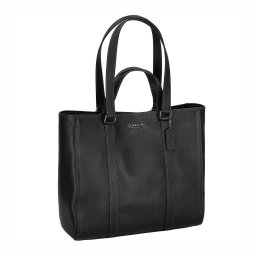 コーチファクトリー COACH FACTORY バッグ ハンドバッグ トートバッグ 手提げ ショルダーバッグ 肩掛けバッグ ハドソン ダブル ハンドル トート CR390 QB/BK メンズ ブラック