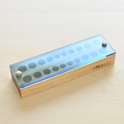 きれいな色が揃った 乳歯ケース 《日付記入用アクリル板付き》 ソーダ【送料無料】