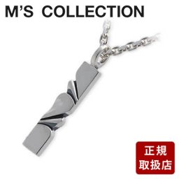 M's collection エムズコレクション シルバー ネックレス ホワイト 人気 ブランド プレゼント