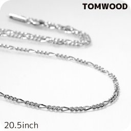 トムウッド ネックレス メンズ レディース ブランド TOMWOOD ボーチェーンスリム 20.5inch 101262 シルバー アクセサリー