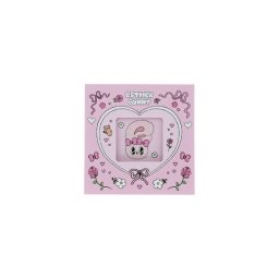 エスターバニー （Esther Bunny） 窓付きスクエアメモ ピンク 文具 日本製