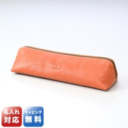 イルビゾンテ ペンケース メンズ レディース バケッタレザー 本革 ORANGE オレンジ C0562 P 166 【スペシャルラッピング660円(別売り)】送別会 誕生日 お中元 結婚祝い 結婚式 高級 父の日 母の日 即日発送 ホワイトデー