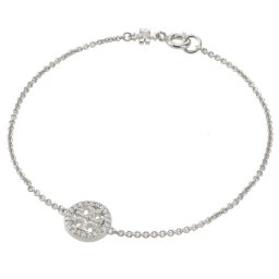トリーバーチ ブレスレット TORY BURCH MILLER PAVE CHAIN BRACELET 80997-042 ダブルT ロゴ ミラー パヴェ チェーン アクセサリー シルバー