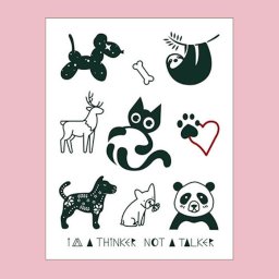【ギフト対応無料】タトゥーステッカー チカロカ TATTOO STICKER X chicaloca S-19