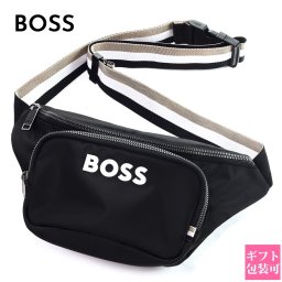 ヒューゴボス ボディバッグ メンズ HUGO BOSS Catch_3.0_Bumbag 50511938 001 ブラック ウエストポーチ ベルトバッグ クロスボディバッグ 斜めがけ 軽量 220g 小さめ ロゴ シグネチャーストライプ ファスナー ブランド 旅行 通勤 プレゼント ギフト 父の日 誕生日 バムバッグ