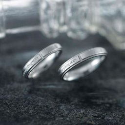 ペアリング ステンレス 刻印 close to me SR11-004 ブランド 7号 9号 11号 13号 15号 17号 19号 21号 指輪 ペア カップル ペアルック 金属アレルギーフリー プレゼント 誕生日 記念日 クロストゥミー サージカルステンレス316L