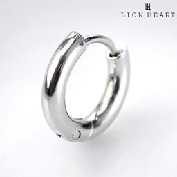ライオンハート ピアス メンズ レディース ブランド サージカルステンレス フープ 片耳用 03EA0055SS シルバー アクセサリー