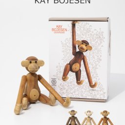 カイ・ボイスン Kay Bojesen MONKEY SMALL モンキー スモール 39250  置物 ユニセックス インテリア 北欧 猿 木製玩具