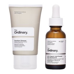 ジ・オーディナリー スクワラン クレンザー 50ml と100%オーガニック コールドプレス ローズヒップシード オイル 30ml のセット    |  激安  The Ordinary  スキンケアコフレ 美容グッズ コスメ化粧品 誕生日 クリスマス ホワイトデー 結婚記念日 ウエディングギフト 母の日 