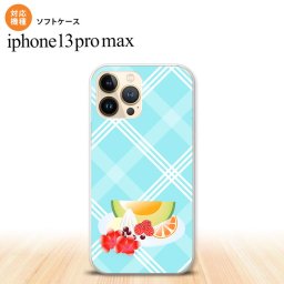 iPhone13ProMax iPhone13 Pro Max ケース ソフトケース フルーツ カクテル 青 iPhone13 プロ マックス 6.7インチ おしゃれ かわいい メンズ レディース キッズ デザインたくさん nk-i13pm-tp657