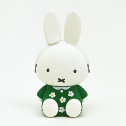 ミッフィー miffy シリコンがまぐちポーチ 3D POCHI グリーン ポーチ