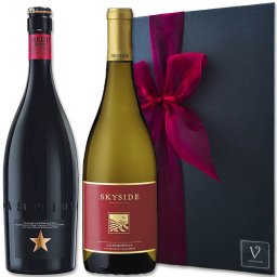 ビール ギフト プレゼント 【ビール ギフト】 ビール ワイン セット 2本 ギフト【スペイン高級 ビール イネディット750ml 1本】【スカイサイド シャルドネ 750ml 1本】 ワインセット